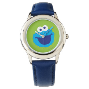 Cookie Monster Ansikte Armbandsur