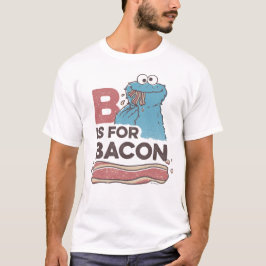 Cookie Monster | B är för Bacon T-shirt