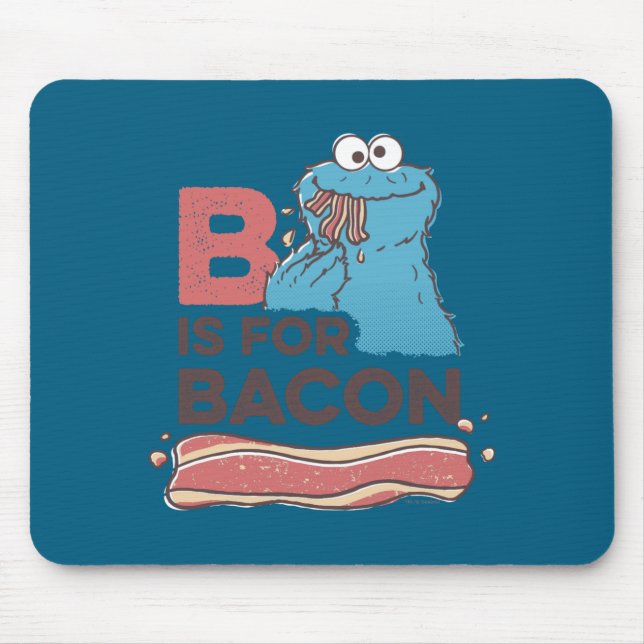Cookie Monster B Is For Bacon  Musmatta (Framsidan)