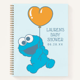 Cookie Monster Baby Shower Guest & Gift List