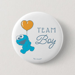 Cookie Monster Baby Shower Team Pojke Knapp