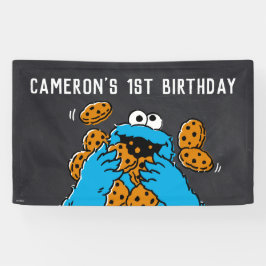 Cookie Monster Birthday Chalkboard