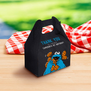 Cookie Monster Birthday Chalkboard Presentaskar