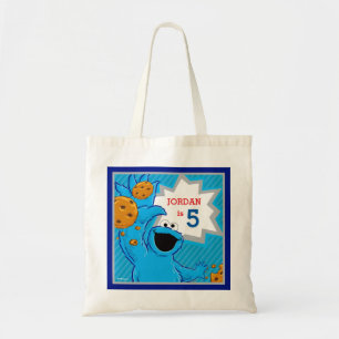 Cookie Monster Birthday Tygkasse
