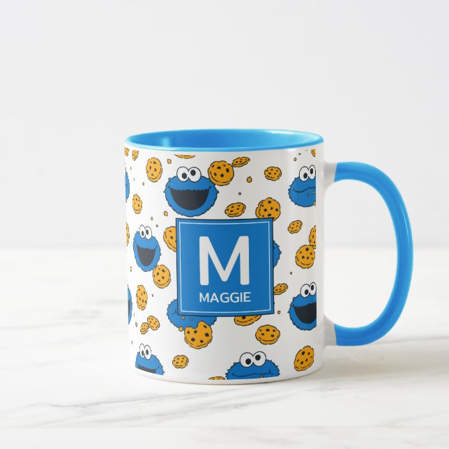 Cookie Monster | C är för Cookie Mönster Mugg (Höger)