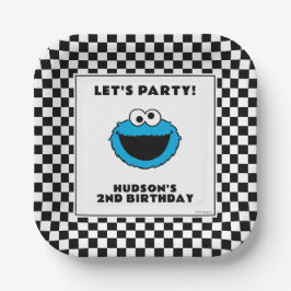 Cookie Monster Checkerboard Birthday