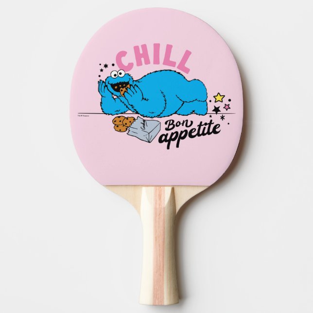 Cookie Monster | Chill Bon Appetite Pingisracket (Framsidan)