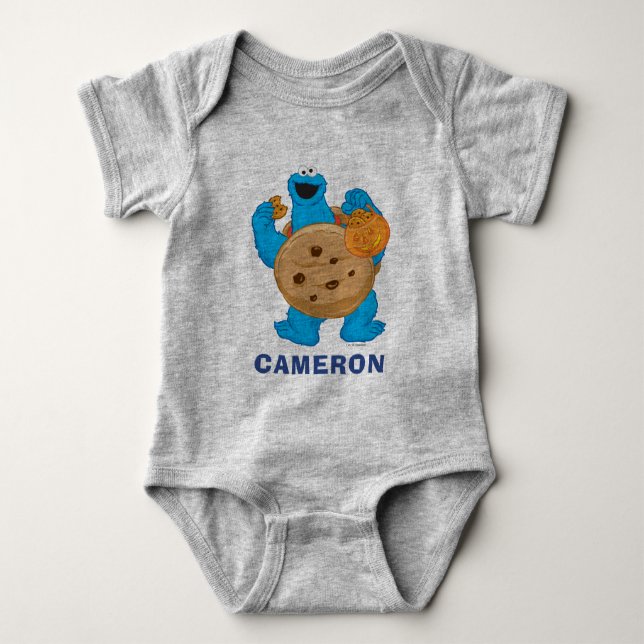 Cookie Monster | Cookie Costume T Shirt (Framsida)