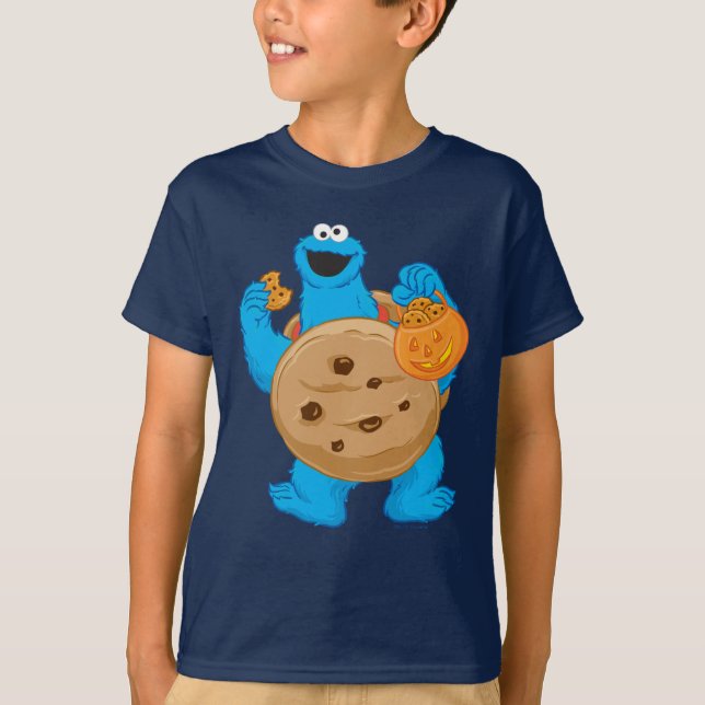 Cookie Monster | Cookie Costume T Shirt (Framsida)