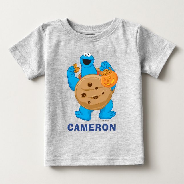 Cookie Monster | Cookie Costume T Shirt (Framsida)
