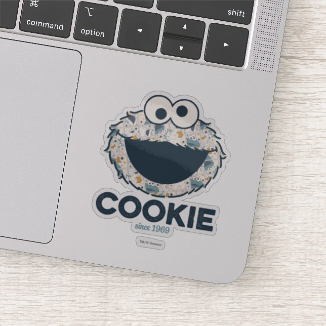 Cookie Monster | Cookie sedan 1969 Klistermärken (Detalj)