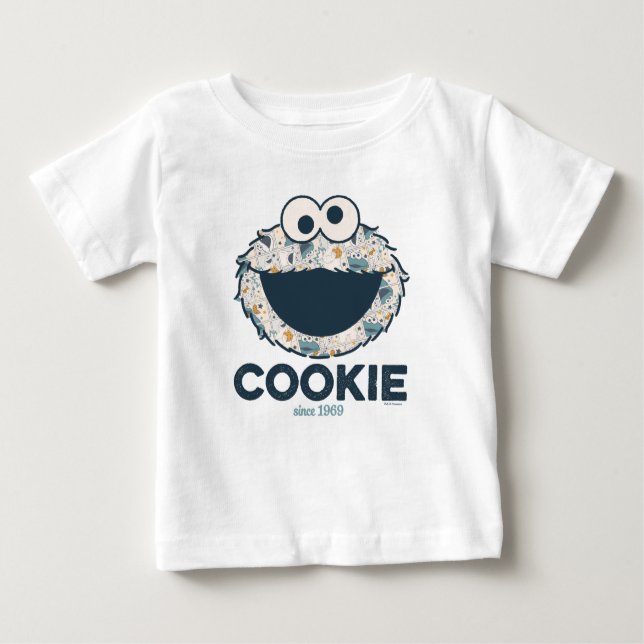 Cookie Monster | Cookie sedan 1969 T Shirt (Framsida)