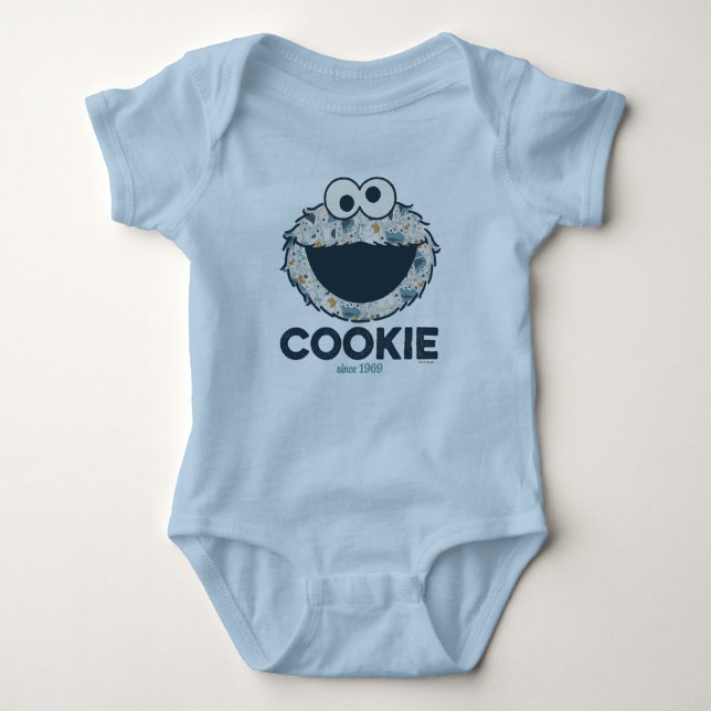 Cookie Monster | Cookie sedan 1969 Tee Shirt (Framsida)