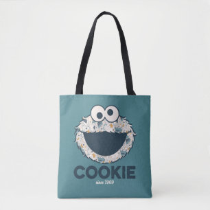 Cookie Monster Cookie sedan 1969 Tygkasse