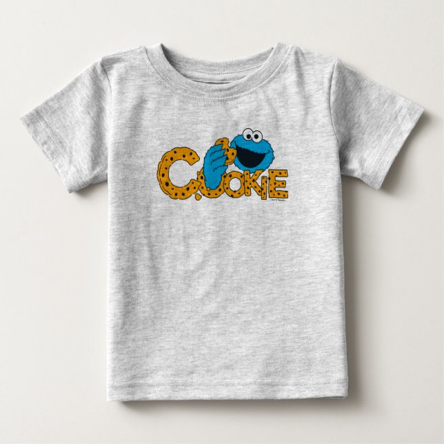 Cookie Monster | Cookie! Tee Shirt (Framsida)