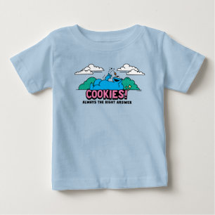 Cookie Monster Cookies Alltid svar på Högerna T Shirt