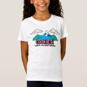 Cookie Monster   Cookies Alltid svar på Högerna T Shirt