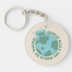 Cookie Monster Cookies Gör World Go Round