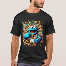 Cookie Monster Craze T Shirt