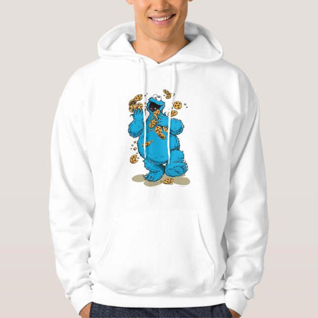 Cookie Monster Crazy Cookies Munkjacka (Framsida)