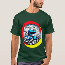 Cookie Monster Devoring a Giant Chocolate Chip T Shirt