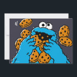 Cookie Monster Eating All the Cookies Kort<br><div class="desc">Satisfy your cravings for fun and cookies with this graphic featuring the one and only Cookie Monster! This showcases a vibrant illustration of Cookie Monster in his element, happily devouring a pile of chocolate chip cookies with crumbs flying everywhere. This classic and instantly recognizable design is cheerful, playful, and sure...</div>