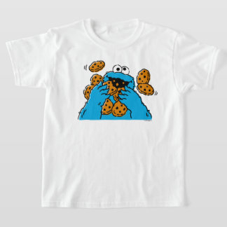 Cookie Monster Eating All the Cookies T Shirt