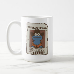Cookie Monster Efterlyst Affisch Kaffemugg