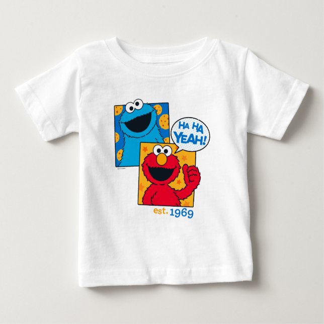 Cookie Monster & Elmo | Ha Ha Ha Ja Tee (Framsida)
