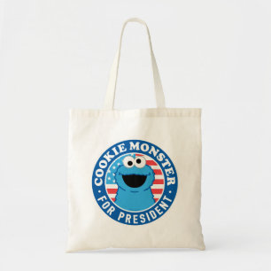 Cookie Monster för president Tygkasse