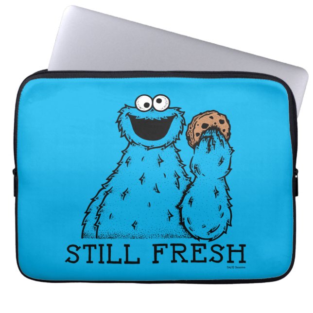 Cookie Monster | Fortfarande färsk Laptop Fodral (Framsidan)