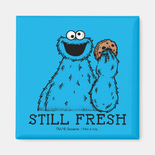 Cookie Monster Fortfarande färsk Magnet