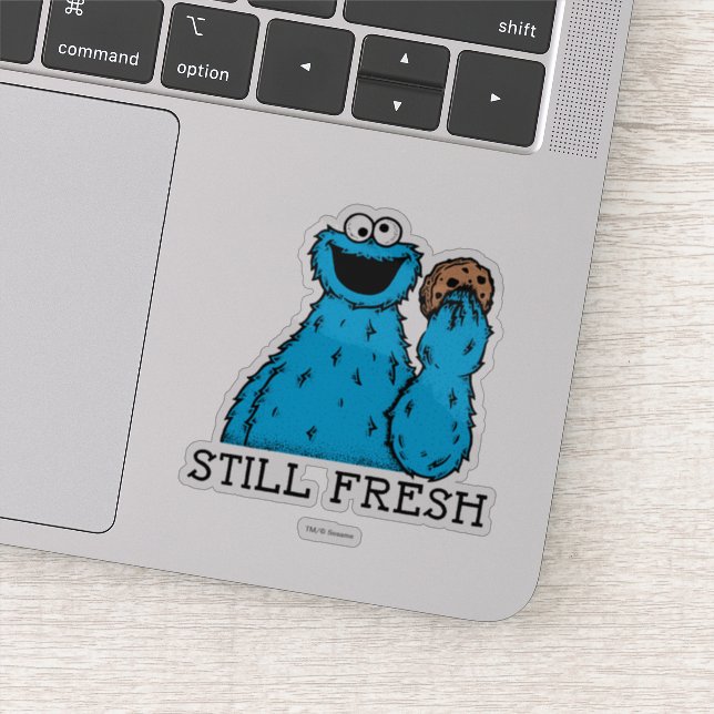Cookie Monster | Fortsatt färsk Klistermärken (Detalj)