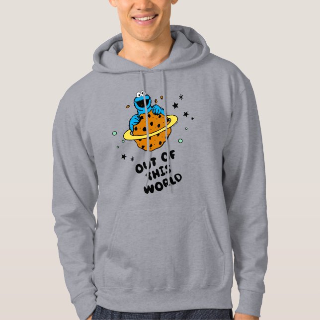 Cookie Monster | Från denna värld Hoodie (Framsida)