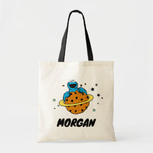 Cookie Monster Från denna värld Lägg till ditt Tygkasse