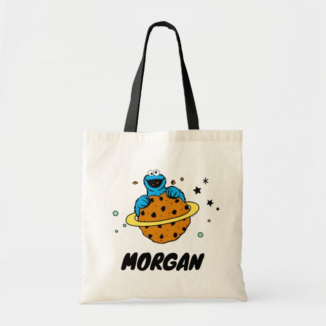 Cookie Monster | Från denna värld | Lägg till ditt Tygkasse (Framsidan)