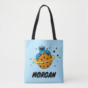 Cookie Monster Från denna värld Lägg till Namn Tygkasse