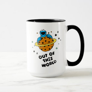 Cookie Monster Från denna värld Mugg