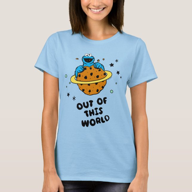 Cookie Monster | Från denna värld T Shirt (Framsida)
