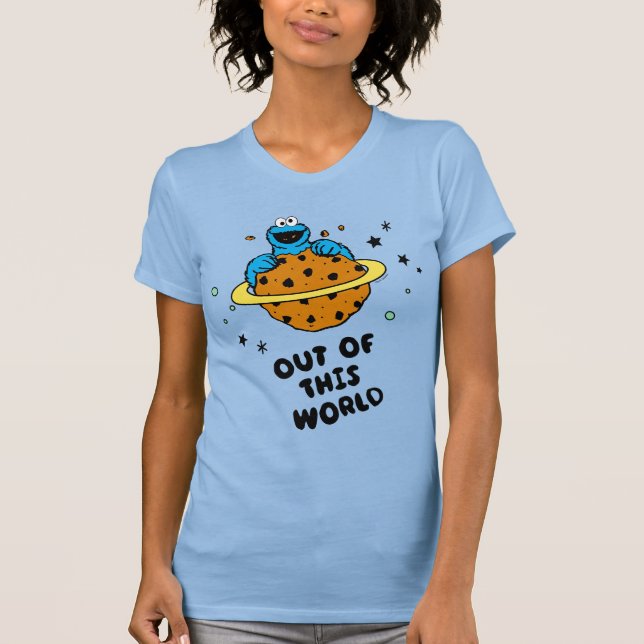 Cookie Monster | Från denna värld T Shirt (Framsida)