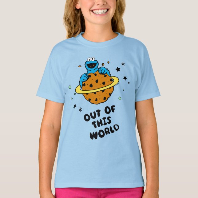 Cookie Monster | Från denna värld T Shirt (Framsida)
