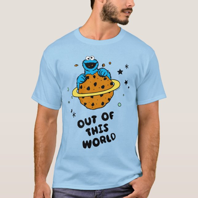 Cookie Monster | Från denna värld T Shirt (Framsida)