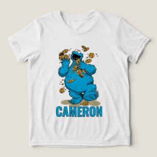 Cookie Monster Galna Kakor T Shirt