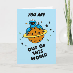Cookie Monster Glad födelsedag Kort