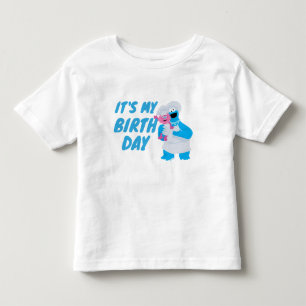 Cookie Monster & Gonger Det är min födelsedag T Shirt