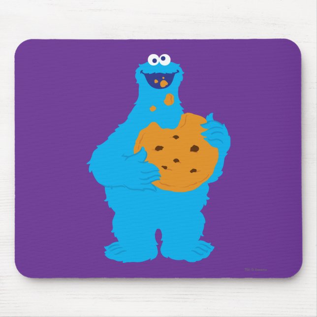 Cookie Monster Grafik Musmatta (Framsidan)