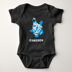 Cookie Monster Halloween Mummy T Shirt