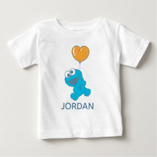 Cookie Monster Hjärtballong T Shirt