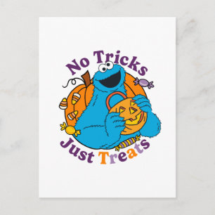 Cookie Monster Inga bus, bara godsaker Vykort