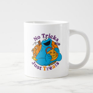 Cookie Monster Inga trick, bara Trets Jumbo Mugg